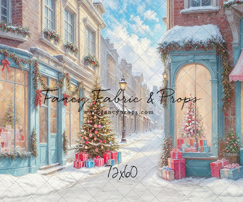 Frosty Shopping Boulevard - With Sweep Option