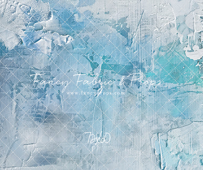 Frozen Veil - With Blue Floor Sweep Option