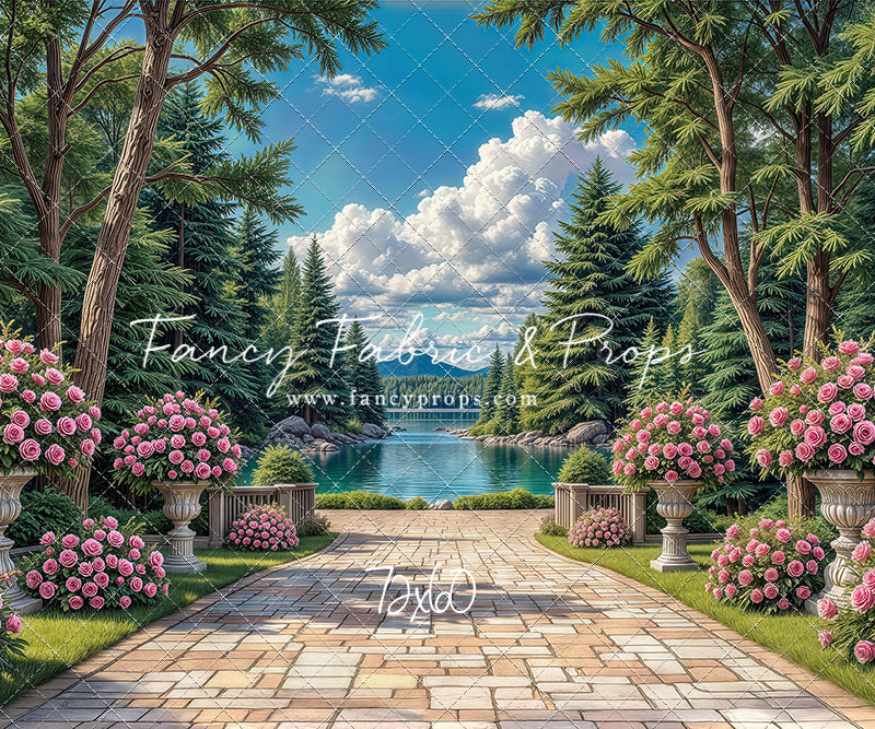 Garden By The Blue Lake - With Sweep Option