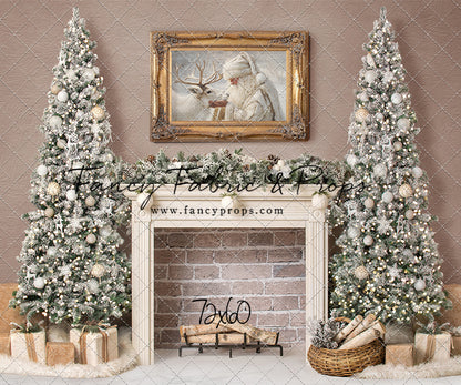 Gilded Golden Santa Room - with Sweep Option