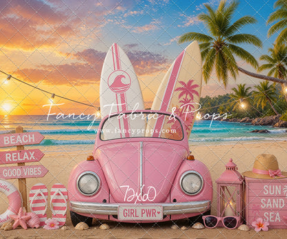 Girl Power Beach Bug - With Sweep Option