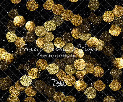 Golden Glam Confetti - With Sweep Option