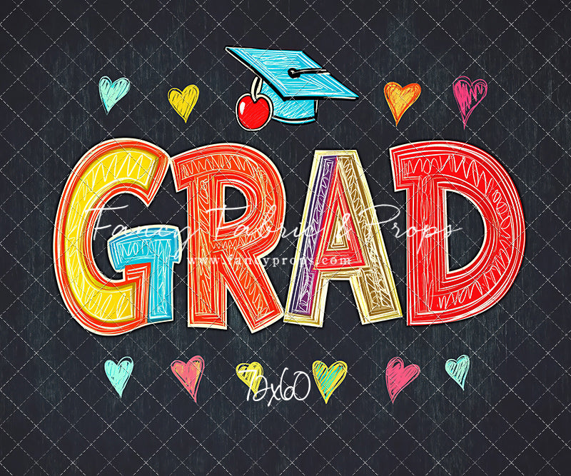 Color Me Graduate - With Sweep Option