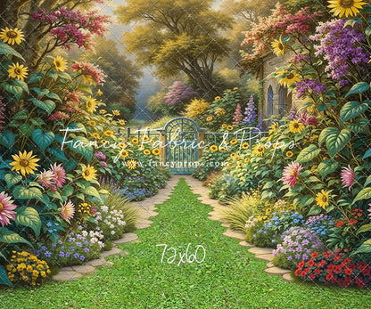 Grand Floral Gate - With Sweep Option