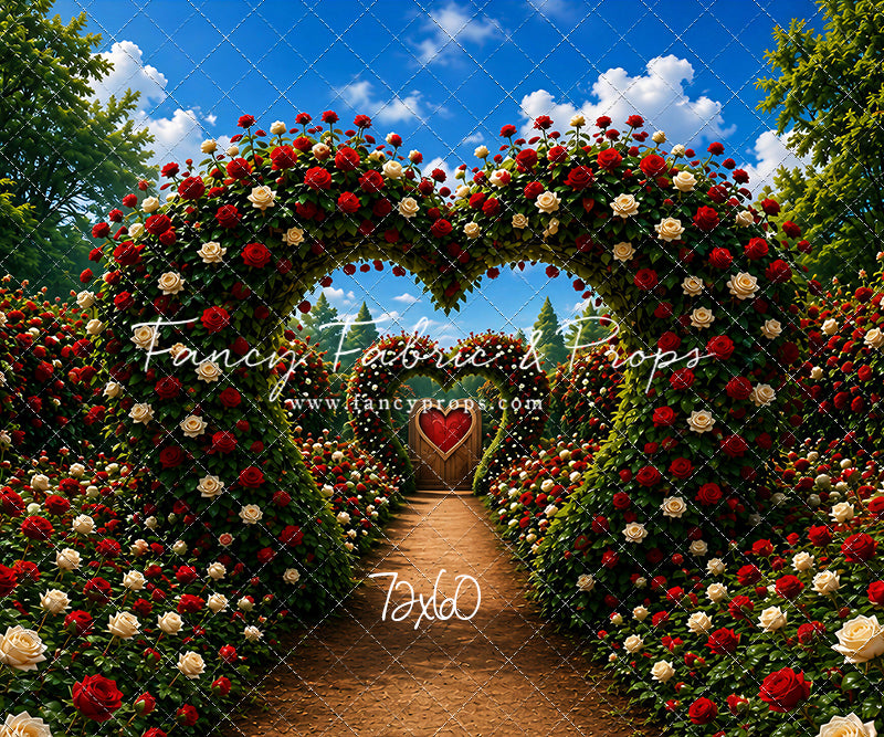 Heart Shaped Garden - With Sweep Option
