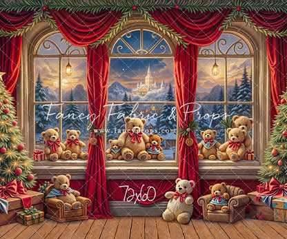 Holiday Bear Haven - with Sweep Option