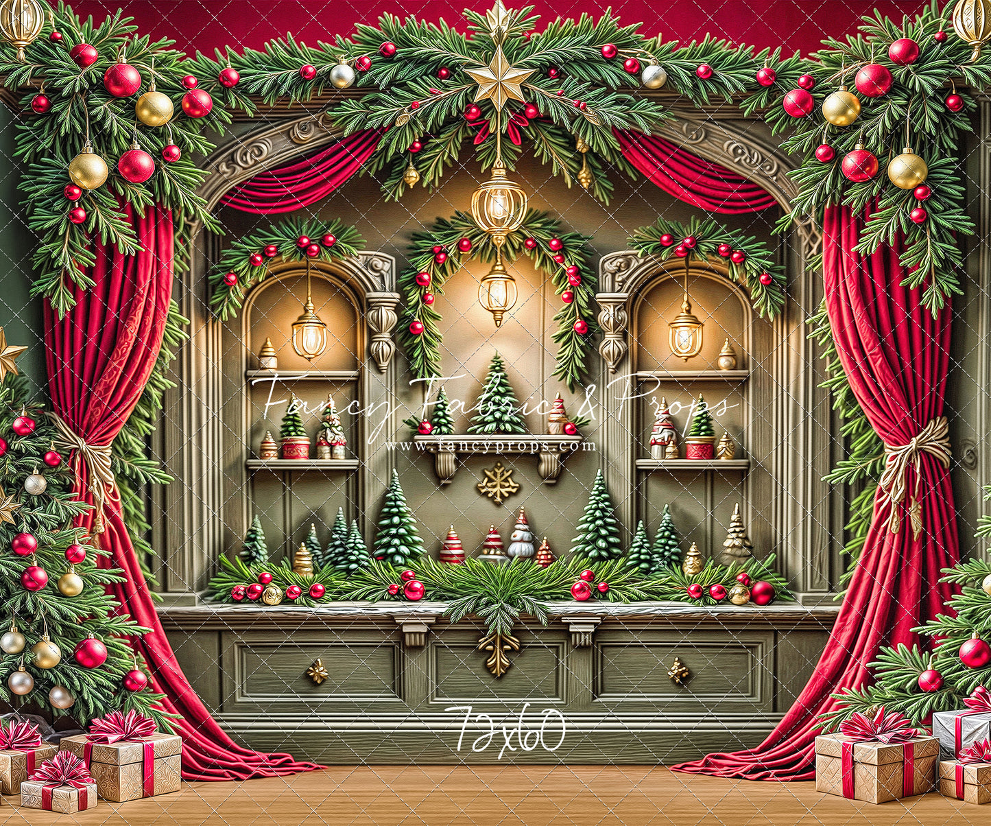 Holiday Heirloom Hall - with Sweep Option