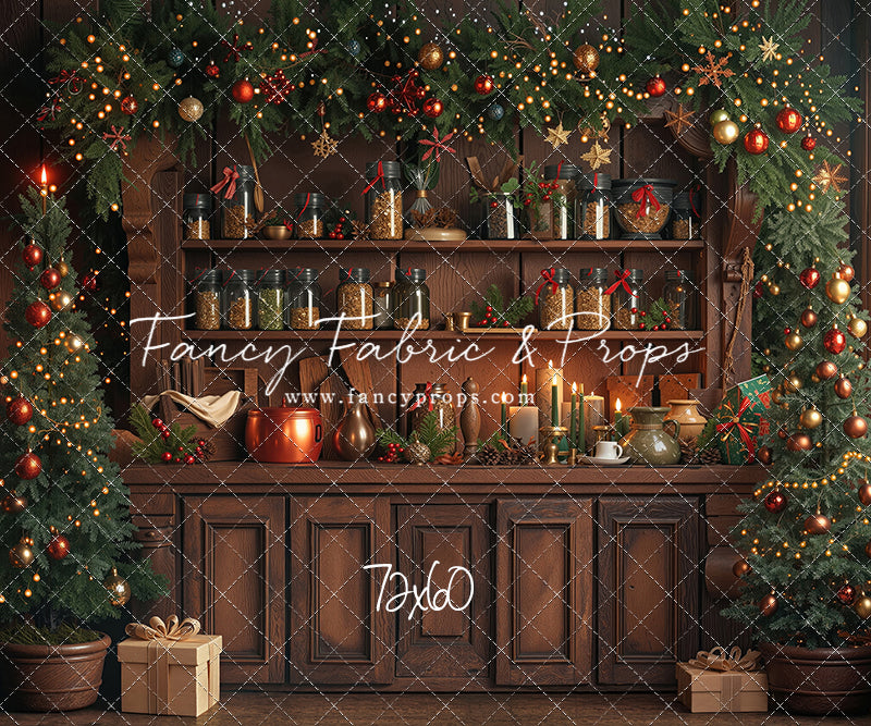 Holiday Pantry Kitchen - With Sweep Option