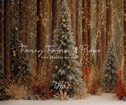 Holly & Pine Forest - With Sweep Option