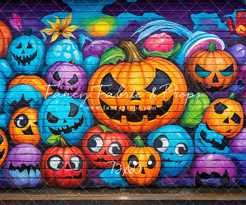 Jack-o-Lantern Graffiti Jam - With Sweep Option