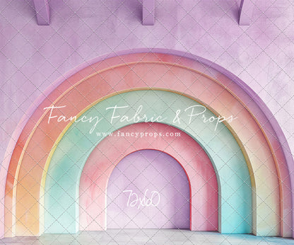 Lavender Rainbow Room - With Sweep Option