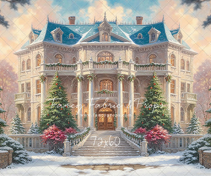 Majestic Christmas Manor - With Sweep Option