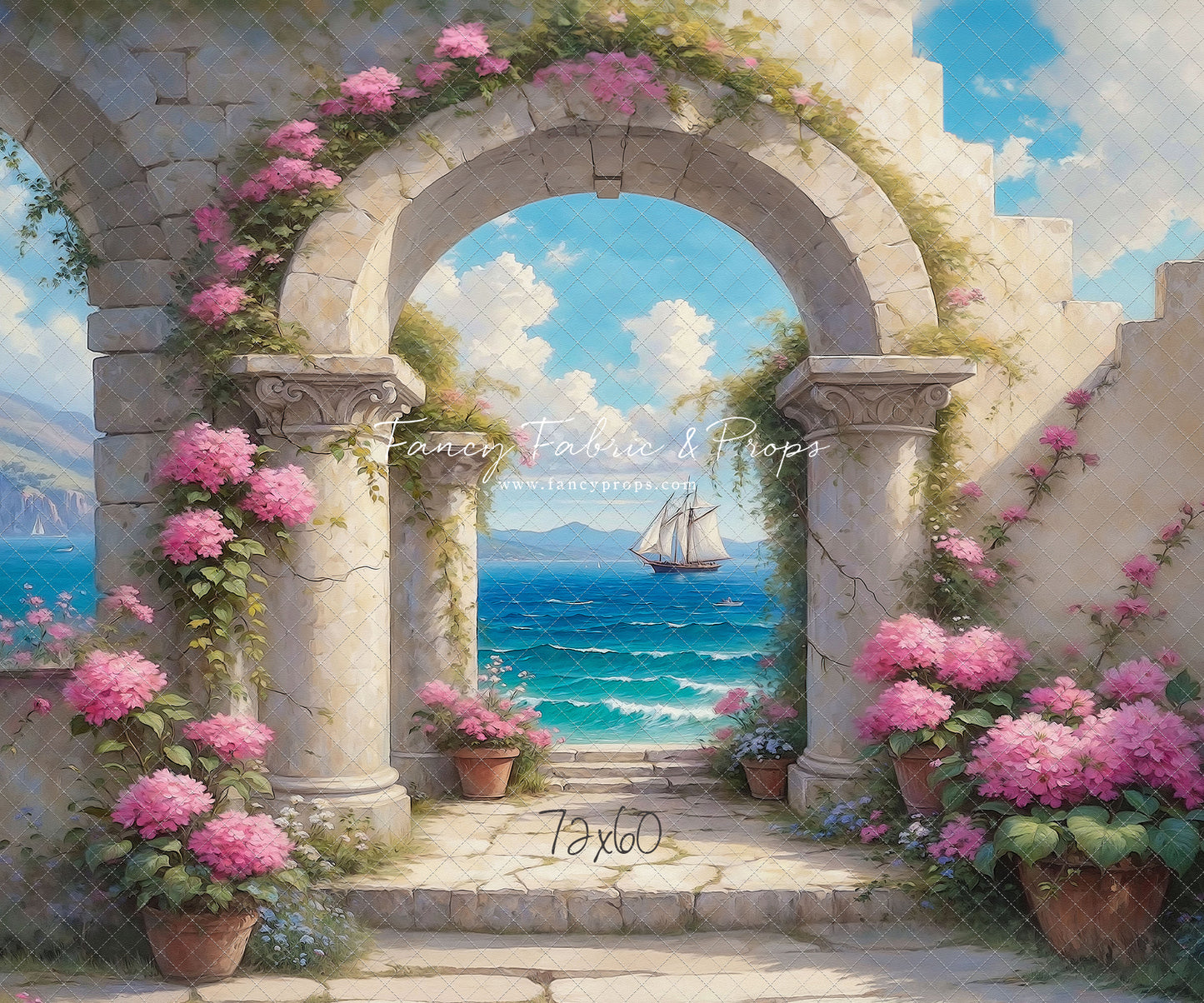 Mediterranean Blossom Gateway - With Sweep Option