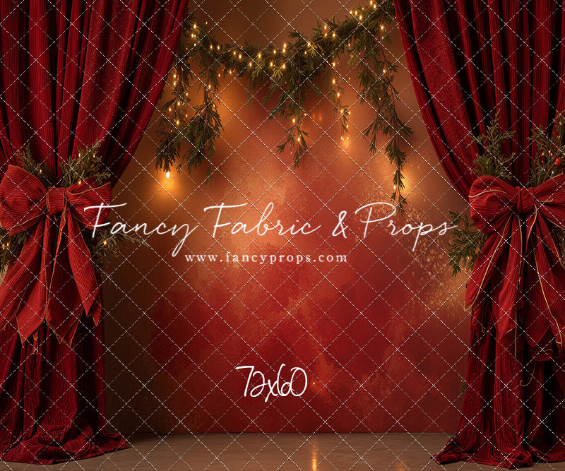 Merry Christmas Curtain Call - With Sweep Option