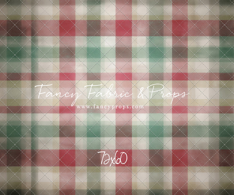 Merry Morning Plaid - With Sweep Option