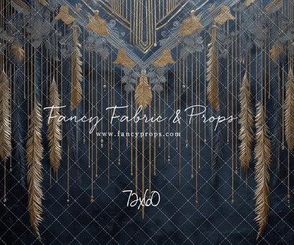 Midnight Feather Cascade - With Sweep Option