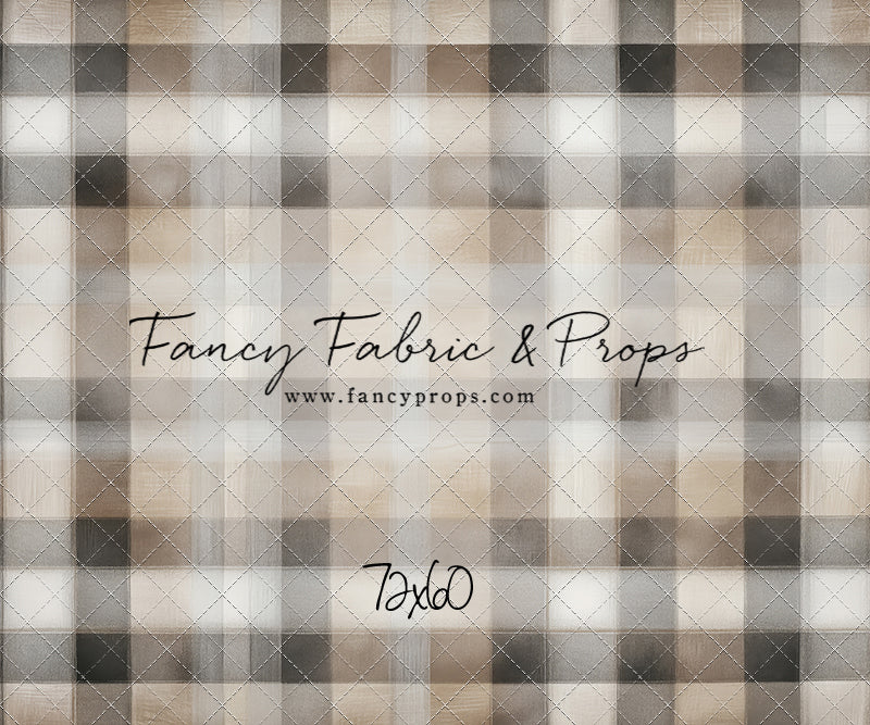 Mocha Flannel - With Sweep Option