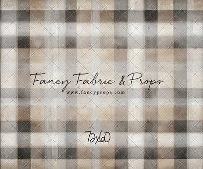 Mocha Flannel - With Sweep Option