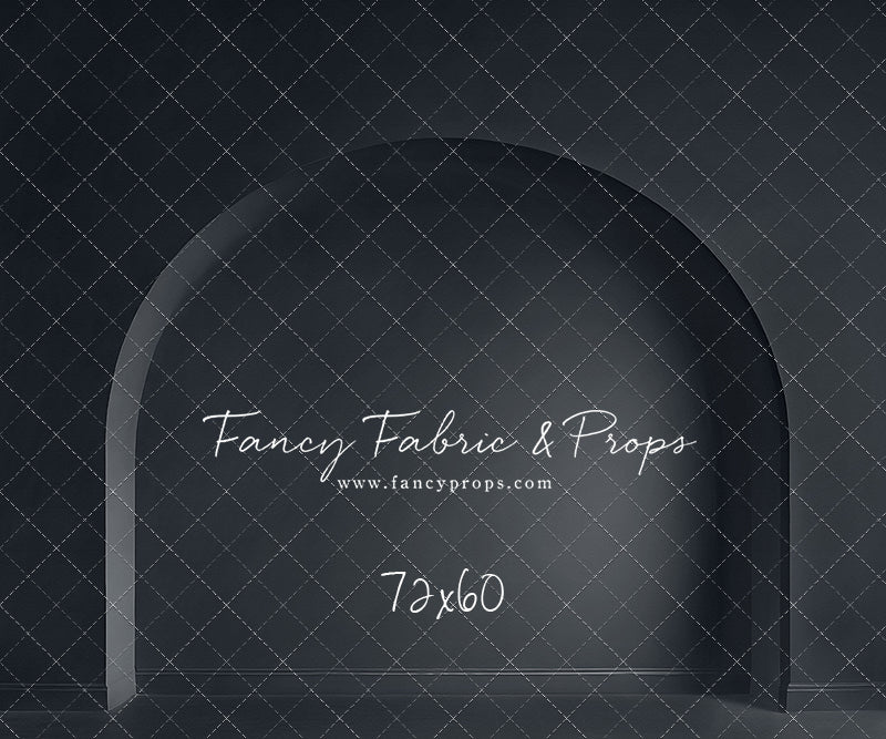 Modern Midnight Alcove - Solid Floor - With Sweep Option