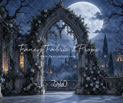 Moonlit Gothic Garden - with Sweep Option