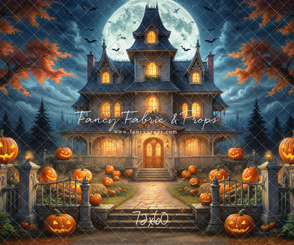 Moonlit Jack-O-Lantern Estate - With Sweep Option