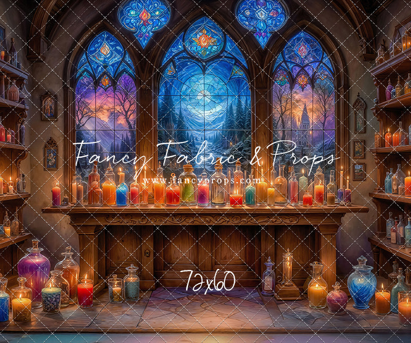 Mystic Potion Emporium - Cement Floor - With Sweep Option