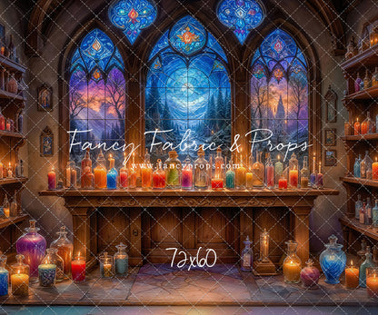 Mystic Potion Emporium - Cement Floor - With Sweep Option