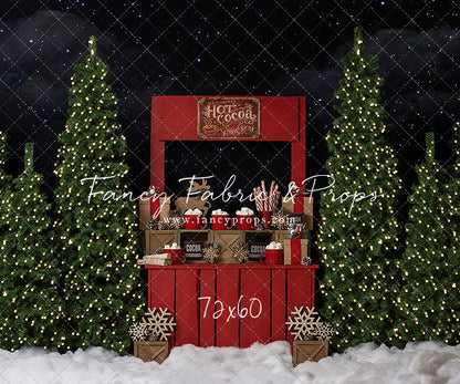 Nighttime Cocoa Stand