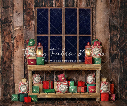 North Pole Mail Room Window