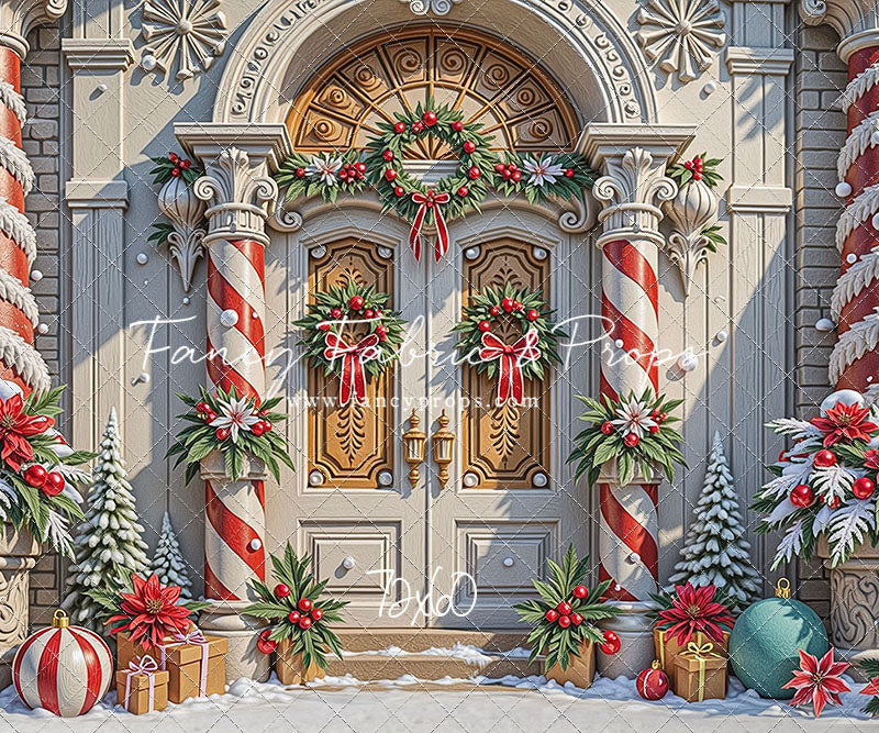 North Pole Manor Gates - with Sweep Option