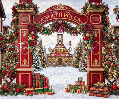North Pole Town Hall - with Sweep Option