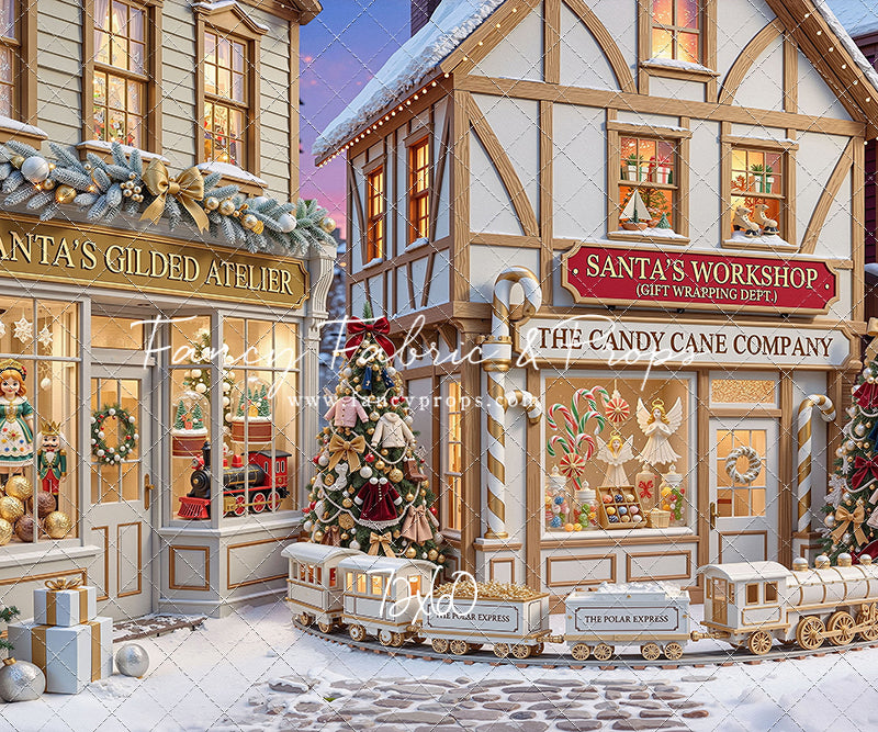 North Pole Village  - with Sweep Option