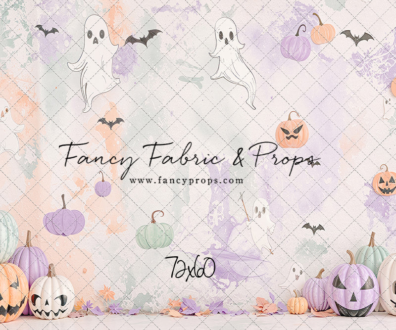 Pastel Pumpkin Parade - With Sweep Option