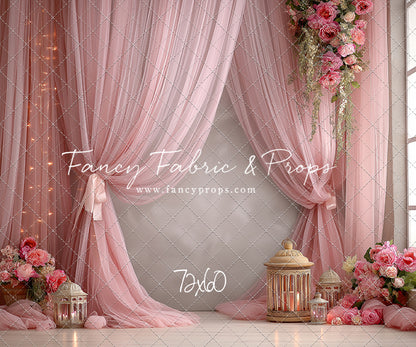 Pink Lantern Reception - With Sweep Option