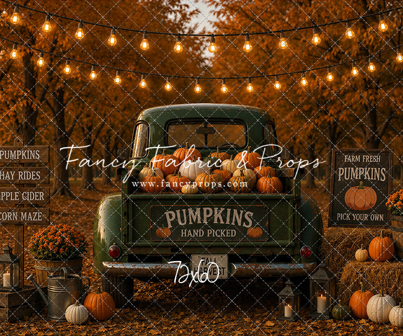 Pumpkin Truck - With Sweep Option