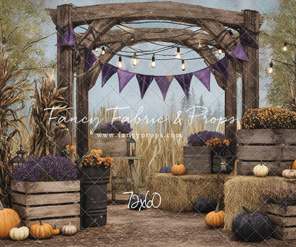 Pumpkin & Plum Harvest - with Sweep Option
