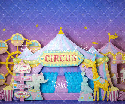 Purple Carnival Magic