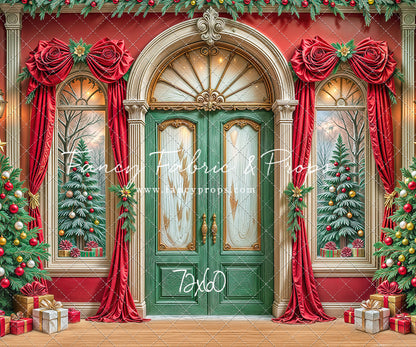 Rosy Holiday Hall - with Sweep Option