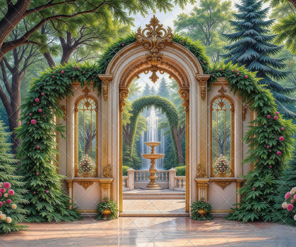 Royal Garden Gateway - With Sweep Option