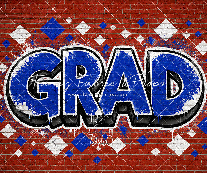 Royal & White Grad - With Sweep Option