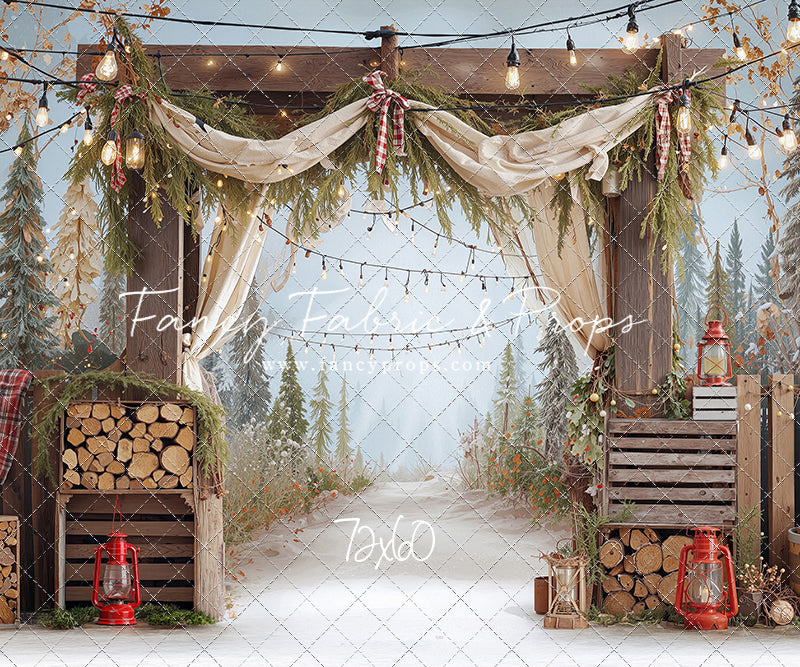 Rustic Winter Passage - With Sweep Option