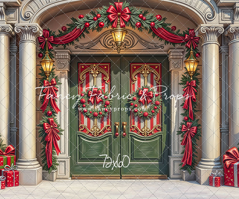 Santa's Sweet Entrance - with Sweep Option