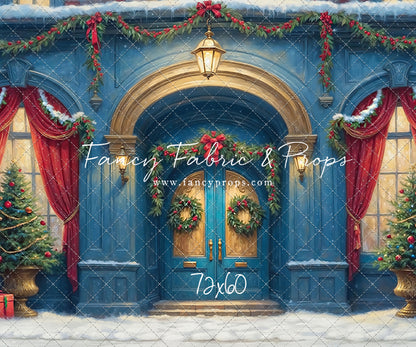 Sapphire Holiday Elegance - With Sweep Option