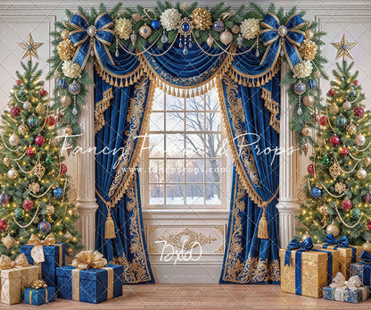 Sapphire & Gold Christmas - with Sweep Option