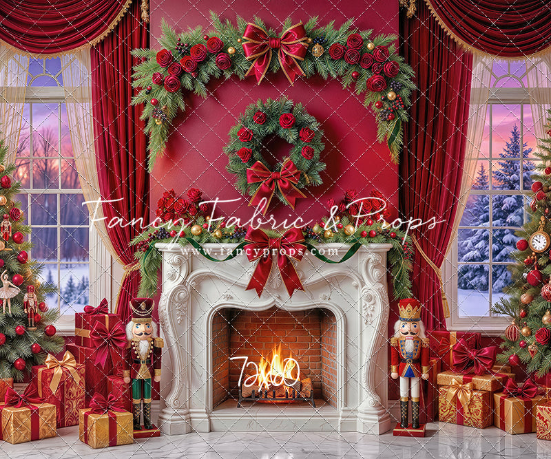 Scarlet Christmas Room - with Sweep Option