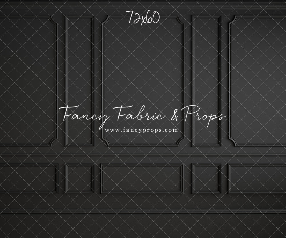 Simple Matte Black Wall - With Sweep Option