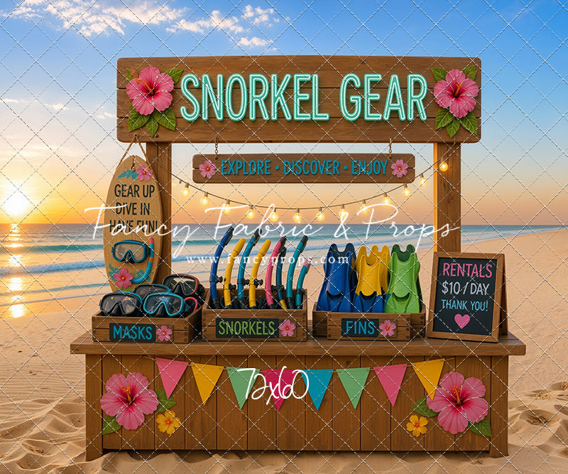 Snorkel Shack- With Sweep Option