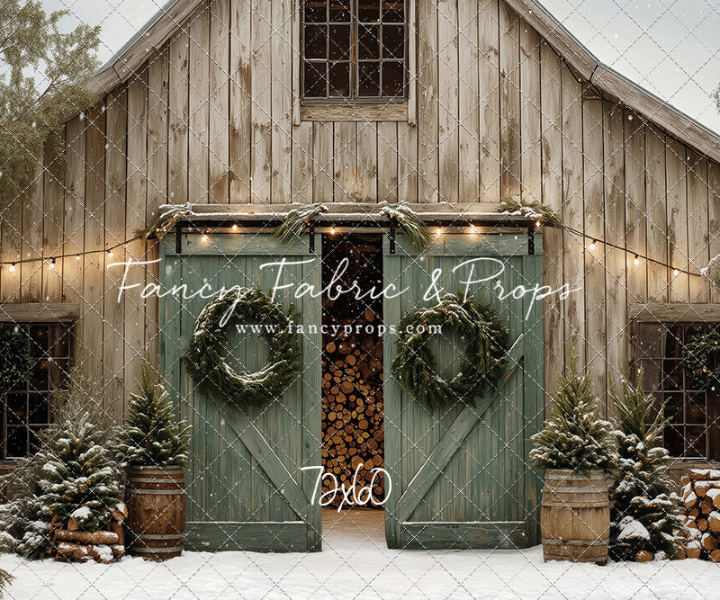 Snowfall Barn - with Sweep Option