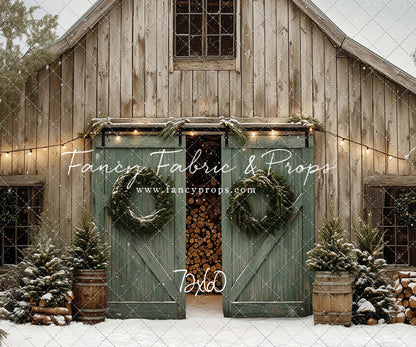 Snowfall Barn - with Sweep Option
