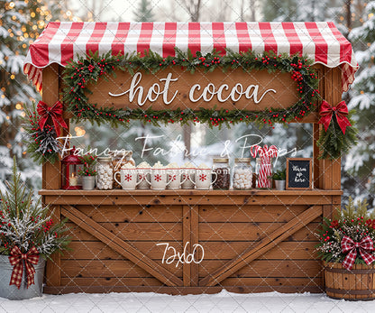 Snowy Sips Cocoa Bar - With Sweep Option